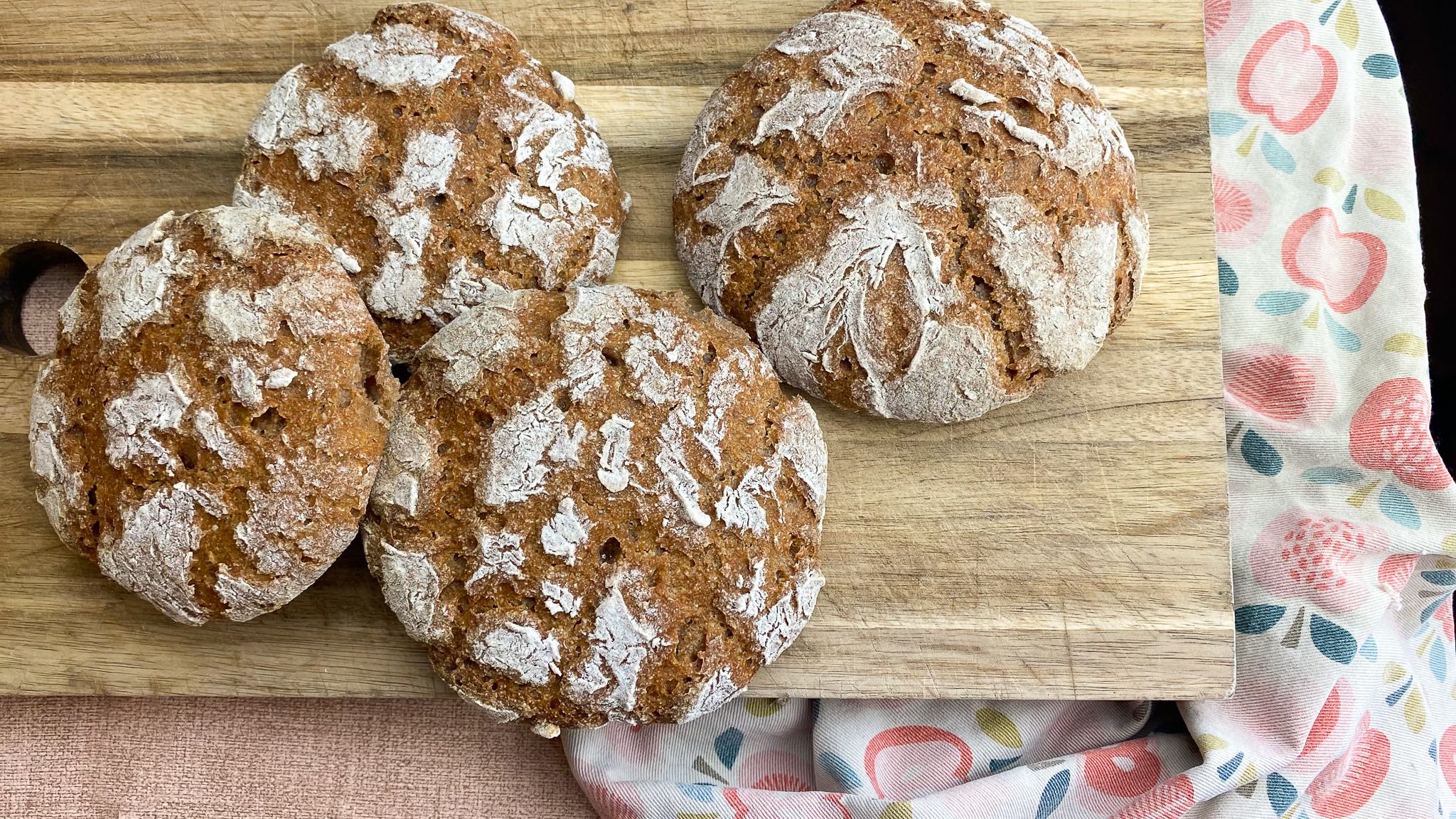 '„Vinschgerlen“ Roggenvollkornbrot mit Sauerteig'